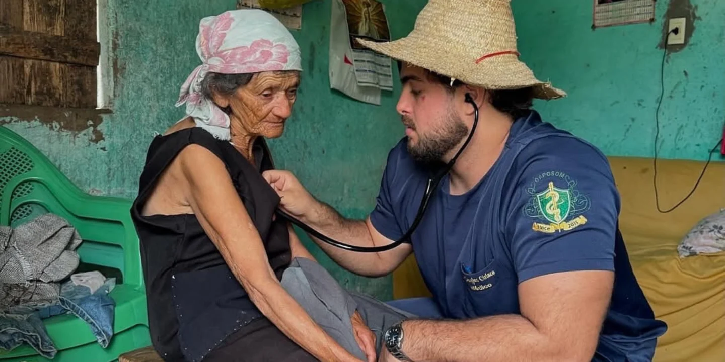 Le Docteur Douglas Ciriaco, ce médecin gratuit au Brésil qui accepte des fruits et légumes en échange de ses consultations médicales.